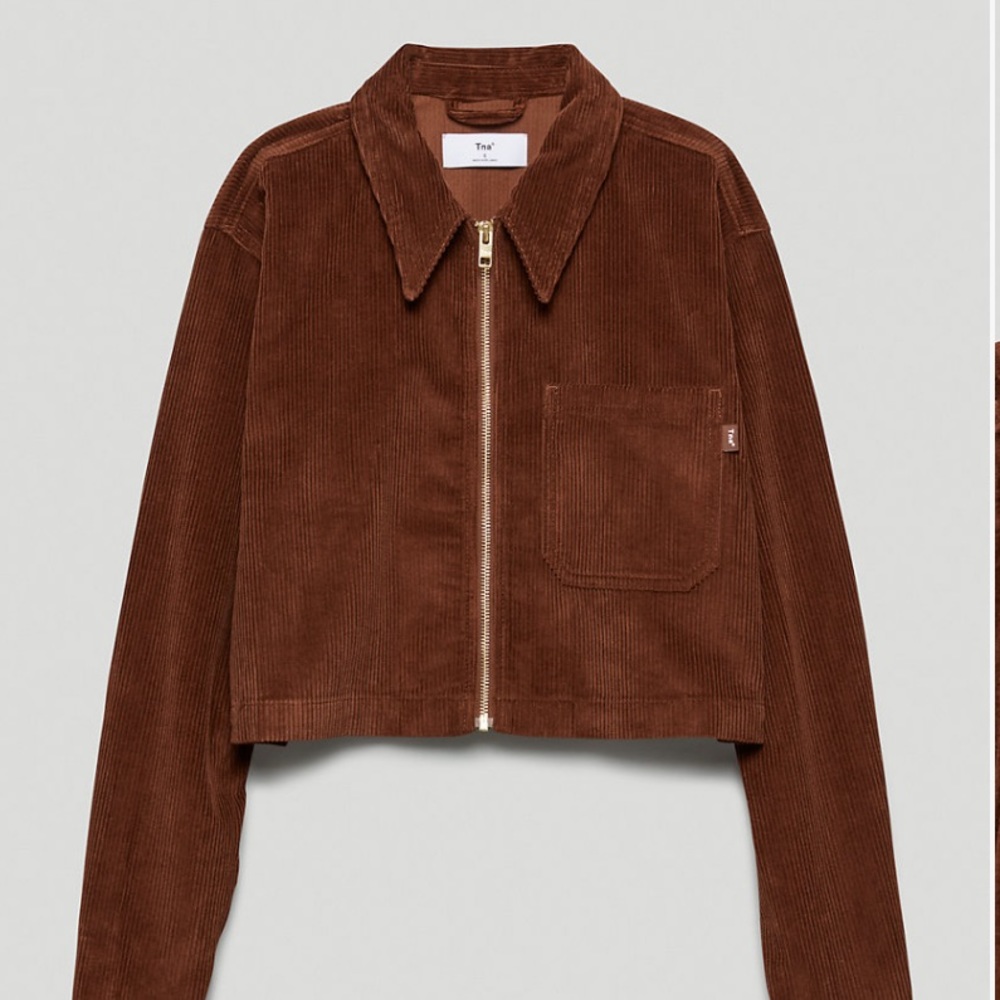 Brown Tna corduroy jacket